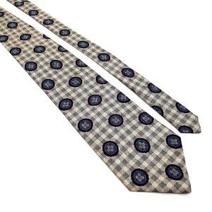 Nautica Mens Necktie Vintage Designer Accessory Office Work Casual Dad Gift